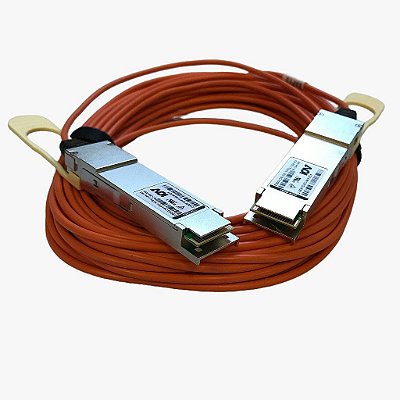 Cabo Fibra Óptica AOC AOI AQPA9N12ADLN0817: QSFP28 100GB, 12 metros