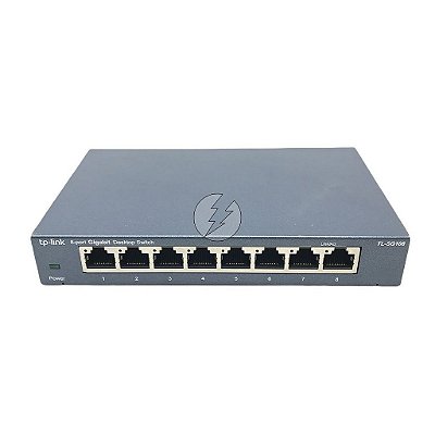 Switch de mesa TP-Link TL-SG108: 8x RJ45, 10/100/1000