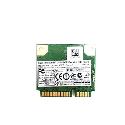 Placa Wireless Wifi para Notebook Positivo Sim+1060m Rtl8188ce
