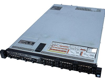 Servidor Dell R630 8B: 2 Xeon E5-2673 V3 12 Core, Ram 256Gb, 2x SSD 480Gb, Placa SFP+ 10Gb
