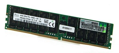 Memória HPE 840759-091 64 Giga DDR4 2666 MHz ECC RDIMM