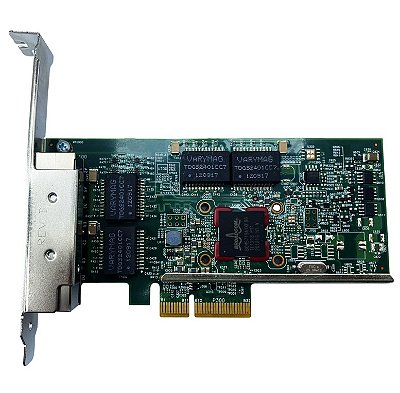 Placa De Rede 4 Portas Giga PCIe BCM95719A1904G 0YGCV4