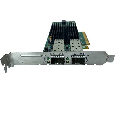 Placa de Rede HP Emulex LPE12002: 2x SFP+ 8GB, Perfil Alto
