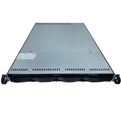 Servidor Supermicro c/ 4B de 3,5": E3-1270 V6, Ram 16Gb Ddr4, 2x HD SATA 3Tb