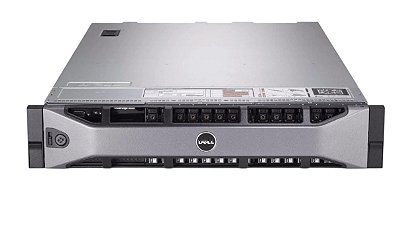 Servidor Dell R730 c/ 8 Baias 2,5": 2 Xeon E5-2673 V3 12 Core, DDR4 128Gb, 2x SSD 240GB.