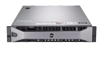 Servidor Dell R730 c/ 8 Baias 2,5": 2 Xeon E5-2673 V3 12 Core, DDR4 128Gb, 2x SSD 480Gb.