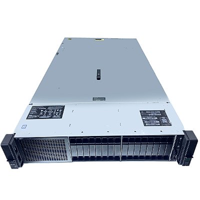 Servidor HP DL 380 G10: 2 Xeon Gold 6138 20 Core, Ram 512Gb, 8x Baias 2,5" Sata +  8 Baias NVME, SEM DISCOS (6 gavetas vazias), par de trilho.