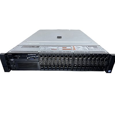 Servidor Dell PowerEdge R730: 2 Xeon E5-2673 V4 20 Core, Ram 256Gb DDR4, 3x SSD 240GB (Total de 16 Gavetas), Controladora H730.