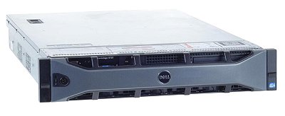 Servidor Dell R720 8 Baias 2,5": 2 Xeon 8 Núcleos, Ram 128Gb, 2x HD 1TB SATA