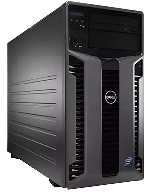 Servidor Torre Dell T610: 1 Xeon X5550, Ram 64Gb, 2x SAS 900Gb