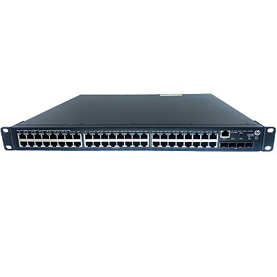 Switch HP 48 Portas Gigabit PoE+ + 4 SFP+ 10GbE JG978A