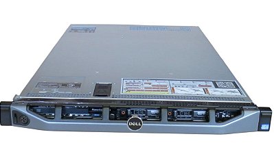 Servidor Dell R620 c/ 6 Baias de 2,5": 2 Xeon E5-2650, Ram 128Gb, 1.2 Tera Sas