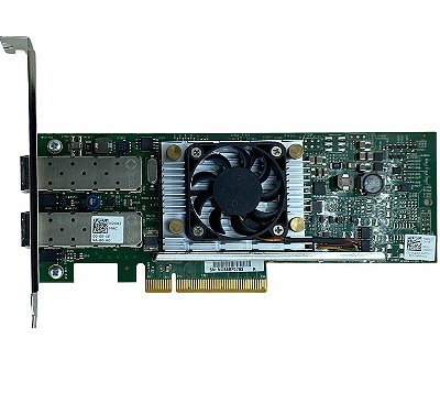 Placa De Rede 2x SFP+ 10 Giga Broadcom 57810S Dell 0Y40PH