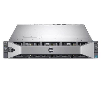 Servidor Dell R730 XD c/ 12 Baias de 3,5": 2x 2673 V3 12 Core, Ram 128GB, 2x SSD 512GB, SFP+ 10Gb.