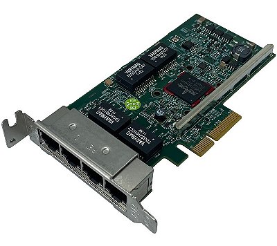Placa De Rede 4 Portas Giga PCIe BCM95719A1904G 0YGCV4