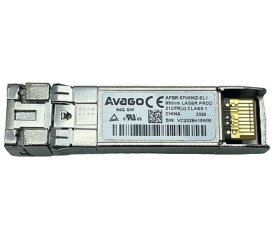 Transceiver Gbic 64gfc Sfp56 Afbr-57h5mz-el1 Multimodo 850nm