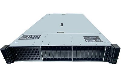 Servidor Hp DL380 G10 c/ 16 Baias 2,5": 2 Xeon Gold 18 Core, Ram 128Gb, 2x Nvme 800 Giga