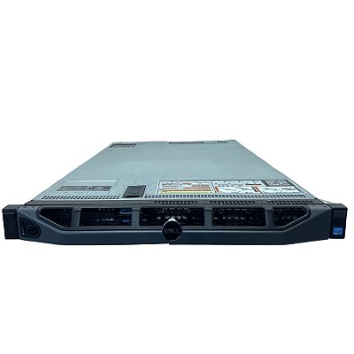 Servidor Dell R620: 2 Xeon E5-2650L V2, Ram 128Gb, 2x SAS 900Gb, Trilho