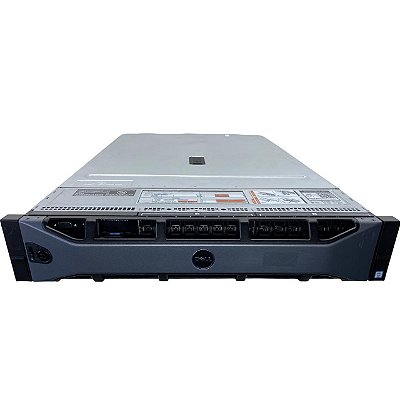 Servidor Dell R730 c/ 8 Baias 2,5": 2 Xeon E5-2680 v4, Ram 64Gb, 2x SAS 900Gb, Trilho