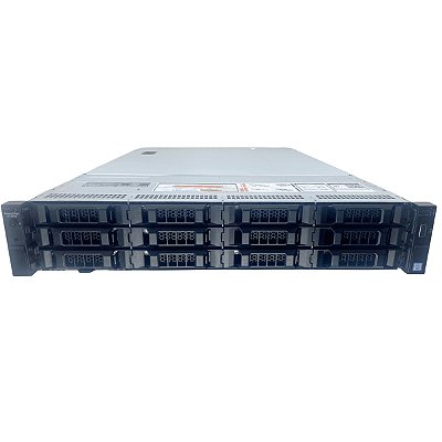 Servidor Dell R730 XD c/ 12 Baias 3,5": 2x E5-2680 v4, Ram 64Gb, 2x SSD SAS 1.6Tb, Trilho