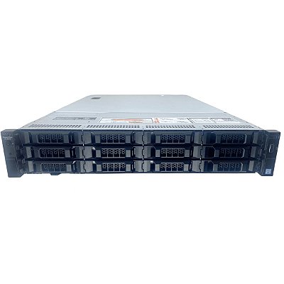 Servidor Dell R730 XD c/ 12 Baias 3,5": 2 Xeon E5-2680 v4, Ram 64Gb, 2x SAS 1.2Tb, Trilho