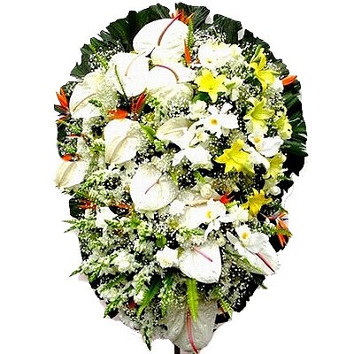 Coroa de Flores para Velório - Memorial