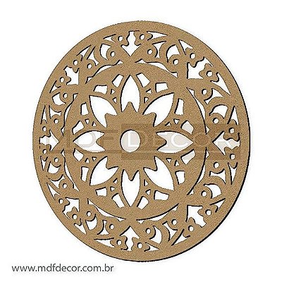 Mand-041 - Mandala Mdf Best Floral