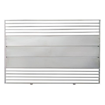 Portão de Correr Frisado Grade Sem Social