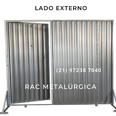 Portão de Correr Social na Lateral