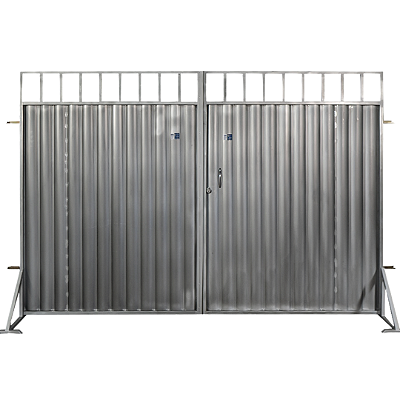 Portão Garagem em Aço Galvanizado Grade