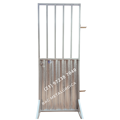 Portão Social Búzios Metade Grade