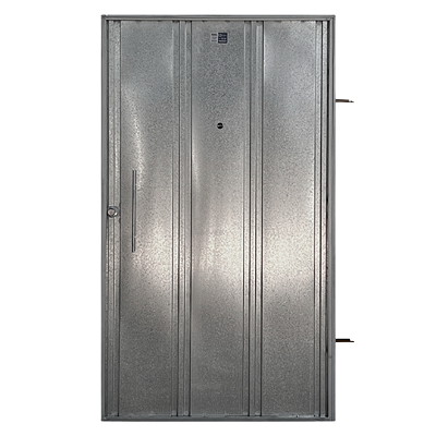 Portão Social Friso Duplo