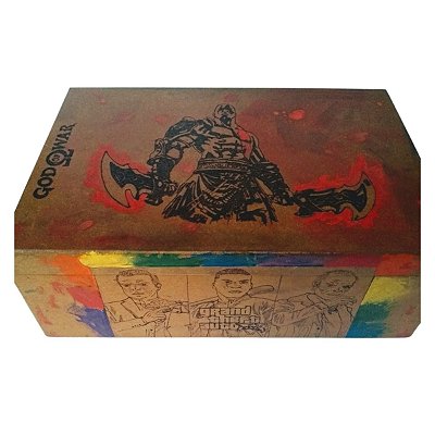 Caixa de madeira gamer