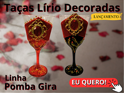 taças decoradas