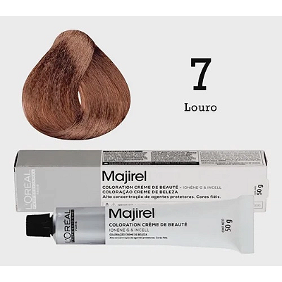 L'ORÉAL PROFESSIONNEL COLORAÇÃO MAJIREL 7 - LOURO MÉDIO