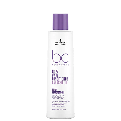 SCHWARZKOPF PROFESSIONAL- CONDICIONADOR BC CLEAN PERFOMANCE FRIZZ AWAY - 200 ML