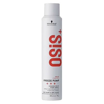 SCHWARZKOPF PROFESSIONAL-OSIS+ SPRAY FIXAÇÃO FORTE FREEZE PUMP- 200 ML