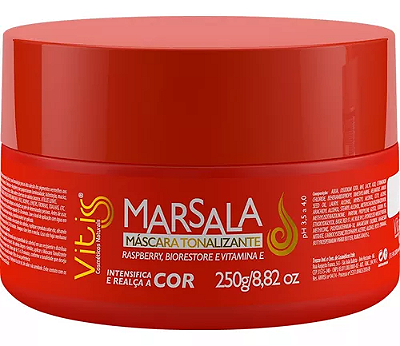 VITISS MÁSCARA TONALIZANTE MARSALA 250G