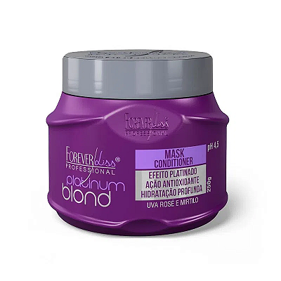 Máscara Matizadora Platinum Blond 250g Forever Liss