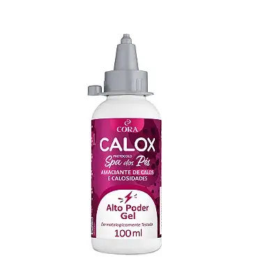 Amaciante de Calos Calox Alto Poder 100ml Cora