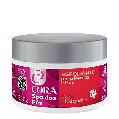 Lixapéx Esfoliante Spa dos Pés Rosa Mosqueta 250g Cora