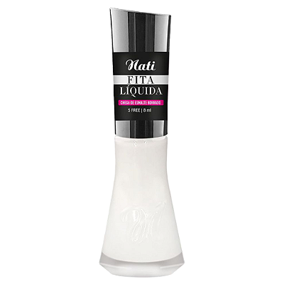 Fita Líquida Retira Borrão do Esmalte 8ml Nati