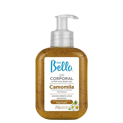Gel Pós Depilação Calmante de Camomila 250g Depil Bella
