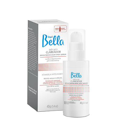 Sérum Clareador Rosto Axilas Virilhas Antimanchas 40g Depil Bella