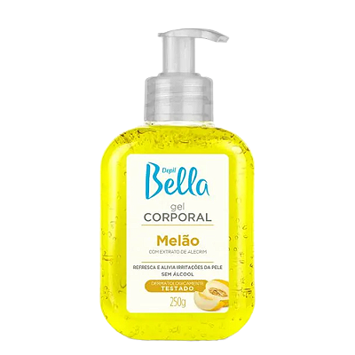 Gel Pós Depilação Melão Antioxidantes e Estimulantes 250g Depil Bella