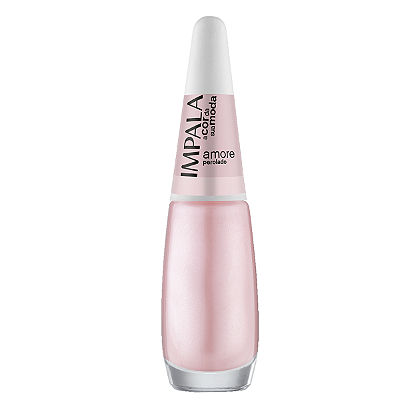 Esmalte Coleção A Cor da Sua Moda Cor Perolado Amore Impala
