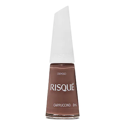 Esmalte Coleção Essencial Nude Cremoso Cor Cappucino 8ml Risque
