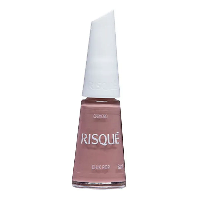 Esmalte Coleção Essencial Cor Rosa Cremoso Chik Pop 8ml Risque