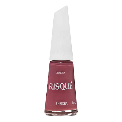 Esmalte Coleção Essencial Cor Rosa Cremoso Energia 8ml Risque