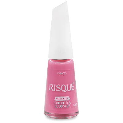 Esmalte Coleção Essencial Cor Look do Dia: Good Vibes Cremoso 8ml Risque